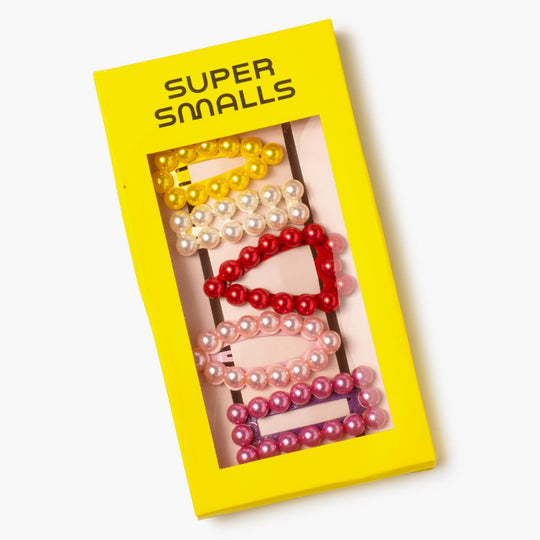 Chit Chat Pearl Snap Clips